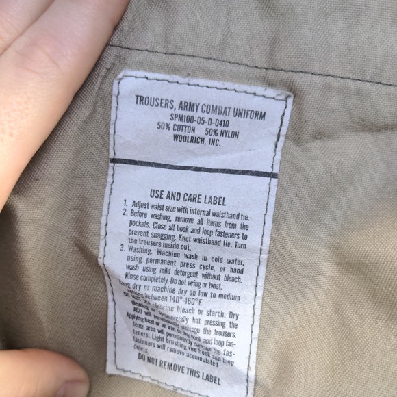 U.S. Army Combat Uniform Trousers Digital Camo Size M Green Tan Military - Picture 14 of 14